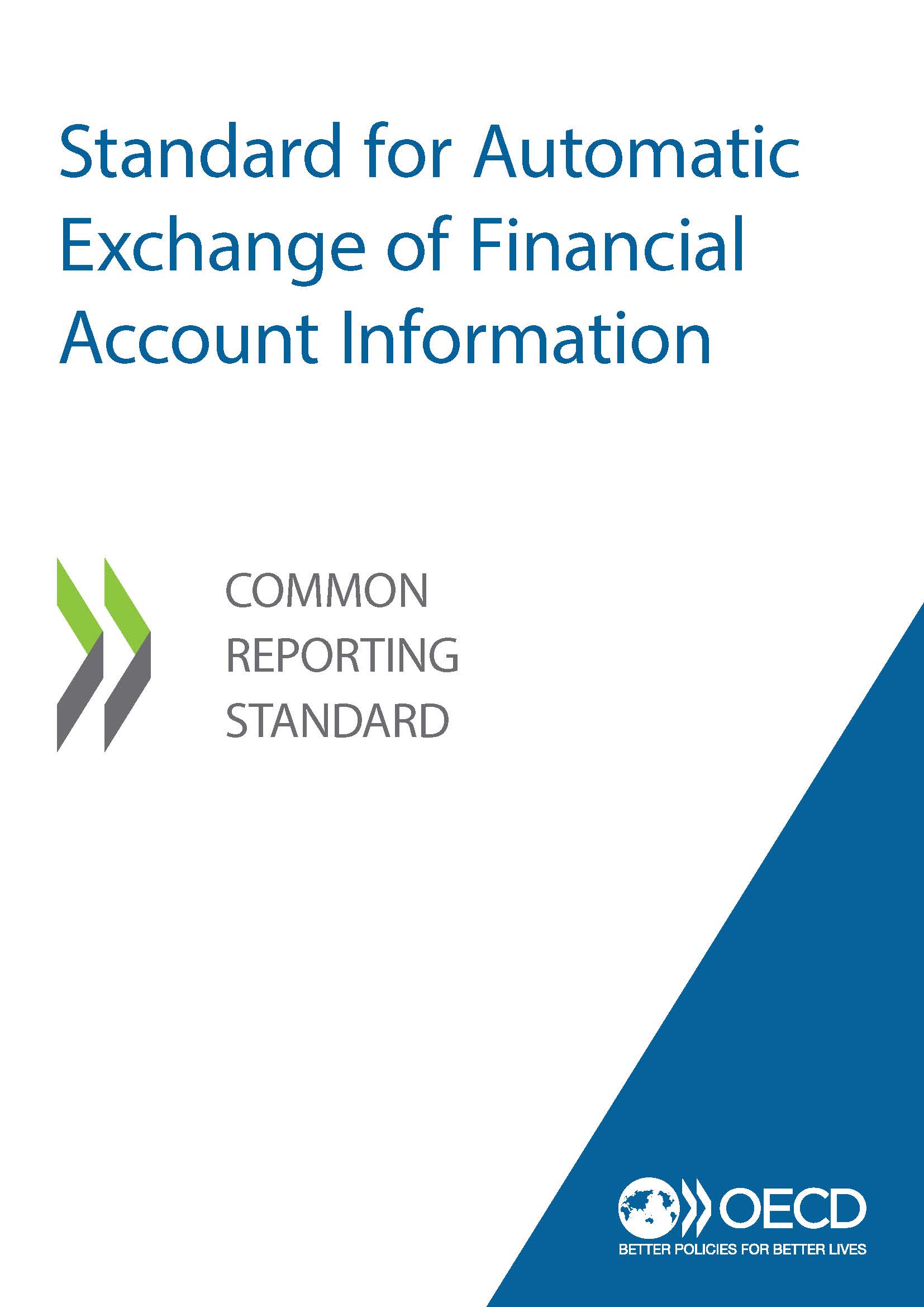 standard for automatic exchange of financial account information oecd